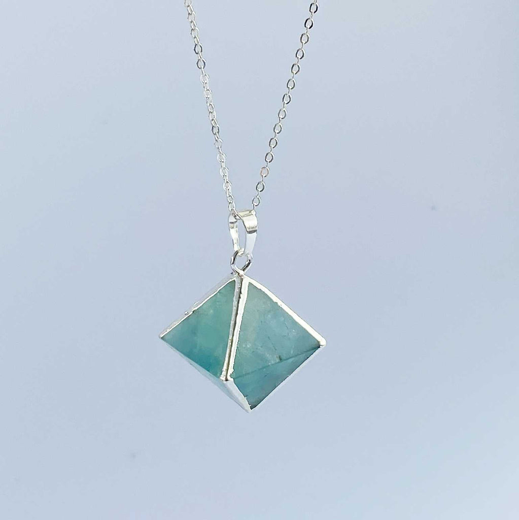 Fluorite crystal necklace - Love To Shine On