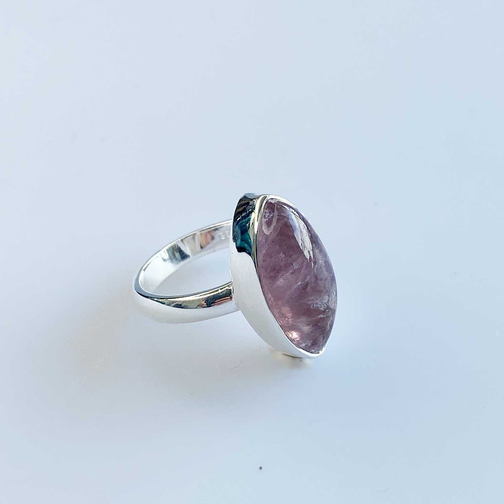 Fluorite silver ring - Love To Shine On