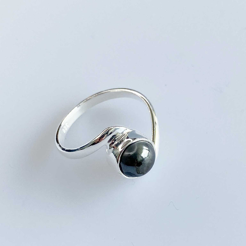 Hematite silver ring - Love To Shine On