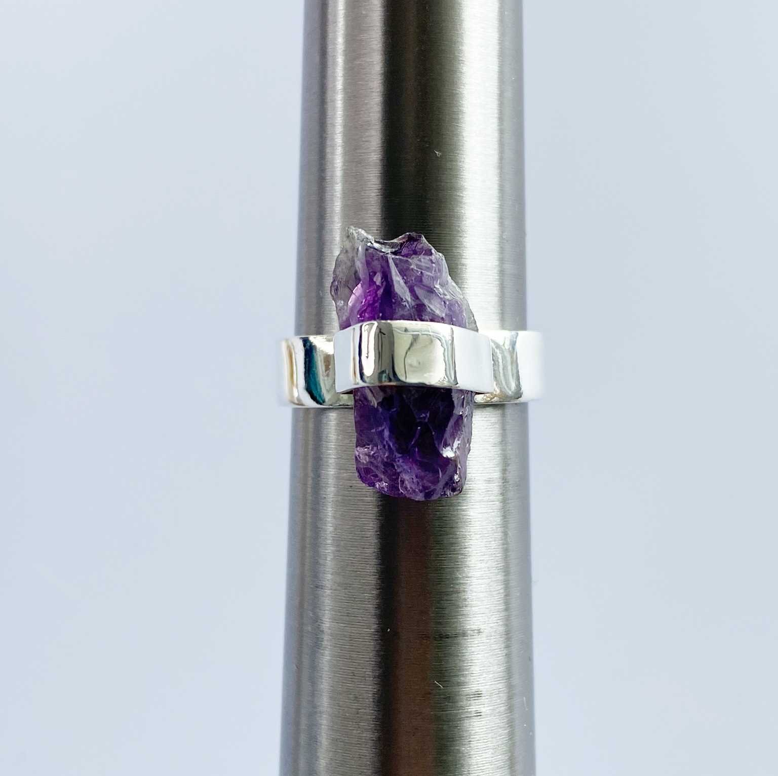 Long crystal online ring