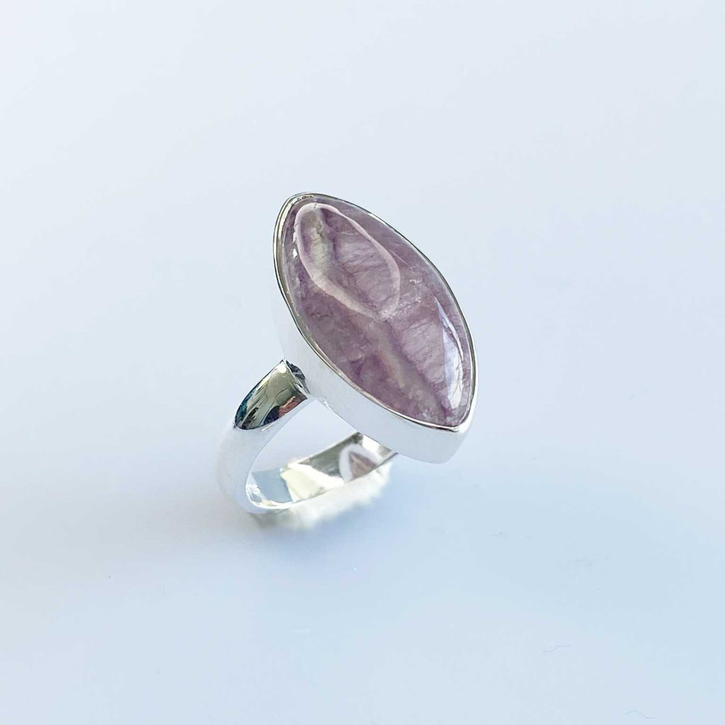 Fluorite silver ring - Love To Shine On