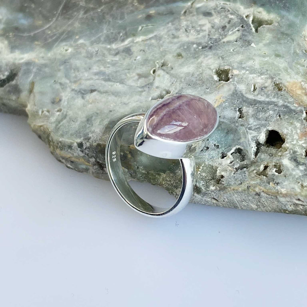 Fluorite silver ring - Love To Shine On