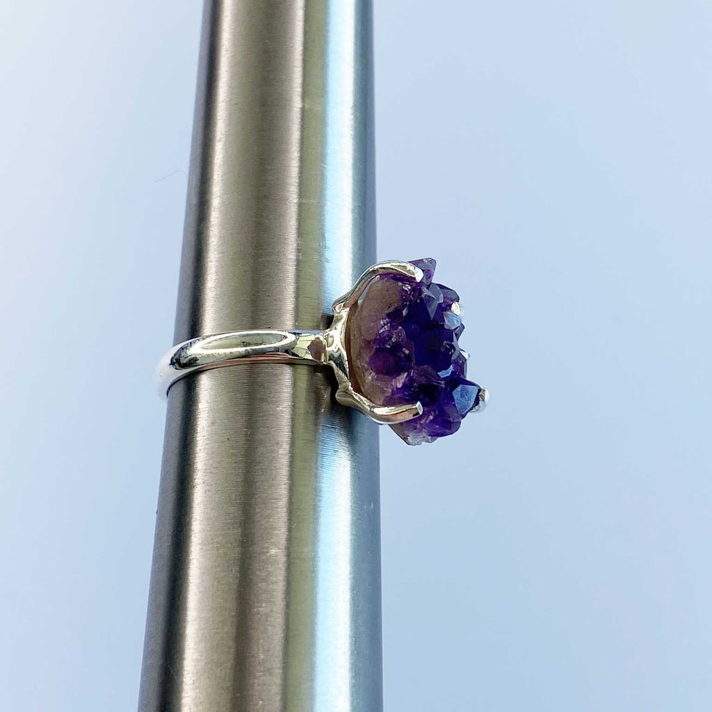 Amethyst druzy ring - Love To Shine On