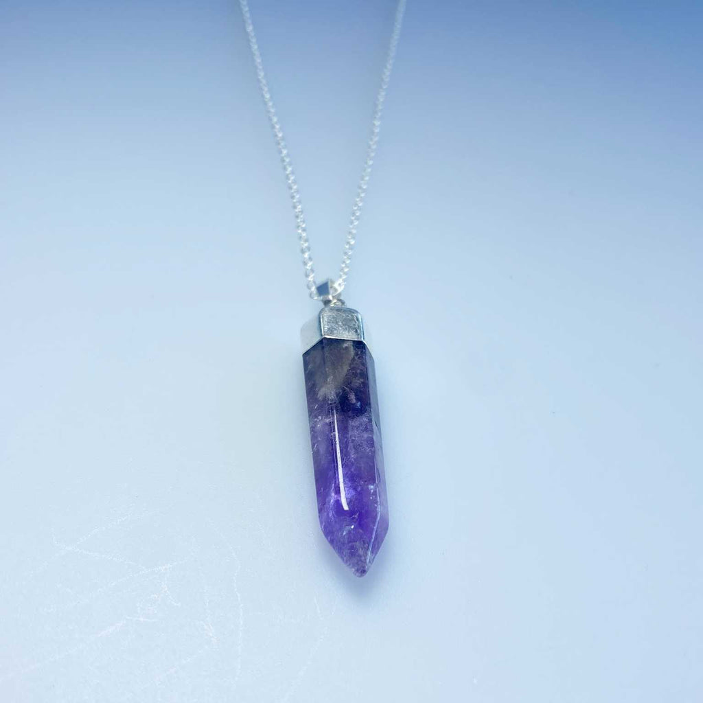 Amethyst point necklace - Love To Shine On