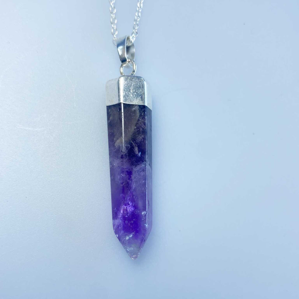 Amethyst point necklace - Love To Shine On